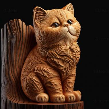 3D model Munchkin cat (STL)